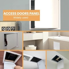 White Aluminum Alloy Access Door Panel 10×10 Inch Drywall Wall Ceiling