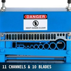 Wire Stripping Machine 0.06-1.5 inch,Wire Stripper Machine 11 Channels 10 Bla…