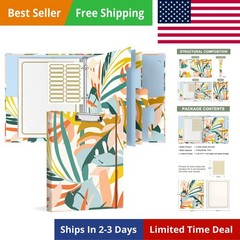3 Ring Binder with clipboard, 1 inch 8.5 x 11 in Letter Size View Binders Org…