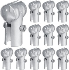 12 Pcs 1-3/8″ Pipe Clamp Chain Link Fence T Clamp Galvanized Steel