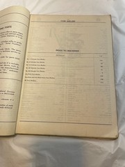 Vintage SH-1 McCormick Corn Shellers Parts Catalog Book International Harvester