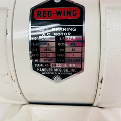 Handler Red-Wing 26A Polishing Lathe 1/4 HP 3.3Amp