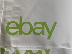 New Lot of 25 ￼Pieces Poly Mailer envelopes Ebay Brand Bags 10 in x 13 in green