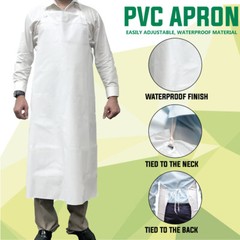 PVC Everyday General Use Polyester Dish washing Apron, Small (Pack of 1)