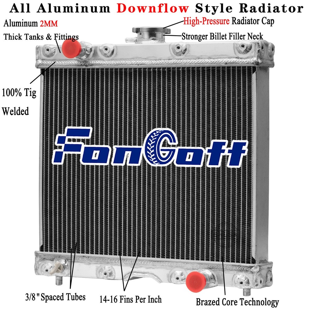3 Row Radiator Mini Track Loader 6682991 for Bobcat MT55 MT52 MT85 MT100 New
