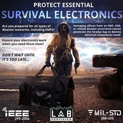 Mission Darkness Revelation EMP Shield for Generators and Extra-Large Electronic