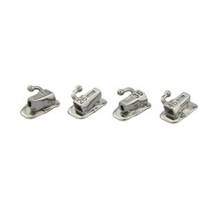 20 Sets Dental Orthodontic 1st Molar Roth 022 Buccal Tubes Bondable Mesh Base