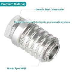 PD222 Steel Test Port and Diagnostic Equipment Quick Couplings✨
