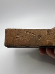 Vintage Mayer China Original Pattern Copper Printers Block Made In Pittsburgh PA