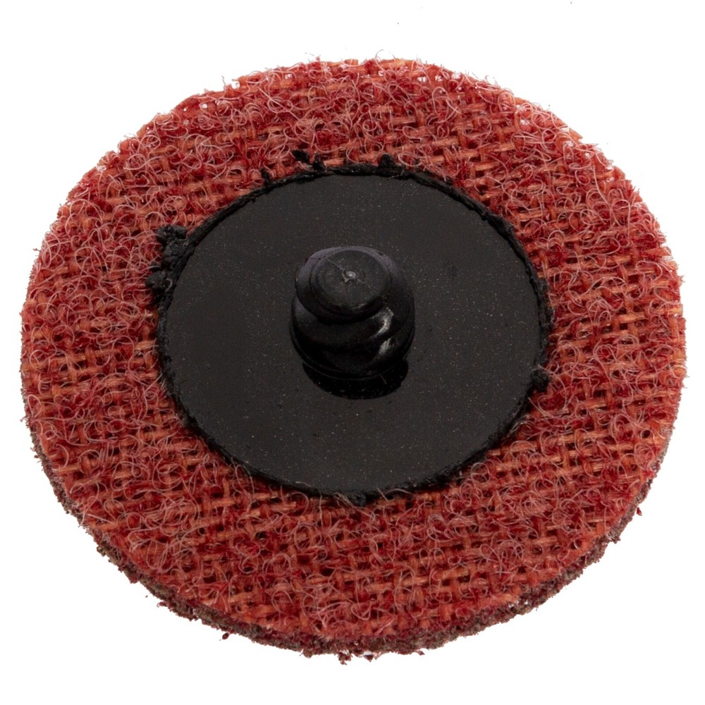 Burgundy Medium Quick Change Surface Conditioning Discs, 2”, 25,000 RPM, 25/PK
