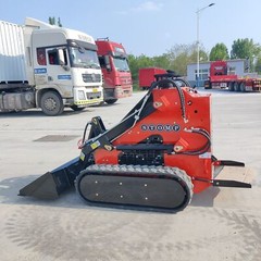 2024 NEW Mini Skid Steer Track Loader 23HP Gas EPA B&S Engine Electric Start