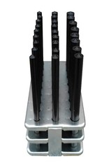 60 Piece Transfer Punch Set – Heat Treated Steel