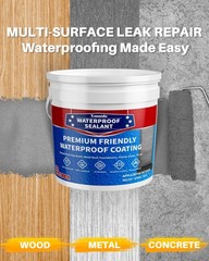 Polyurethane Waterproof Coating, 1 Gallon, Light Grey, Flexible Roof Sealant …