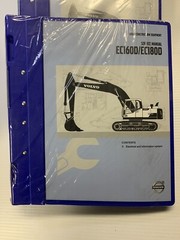 Volvo Construction Equipment EC160D/EC180D Excavator Service Manuals (set Of 4)