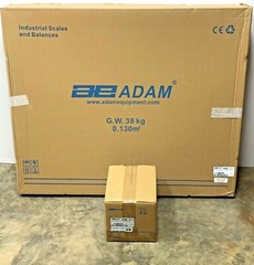 ADAM EQUIPMENT PTM 500 DRUM AND WHEELCHAIR PLATFORM SCALE WITH GK-A INDICATOR