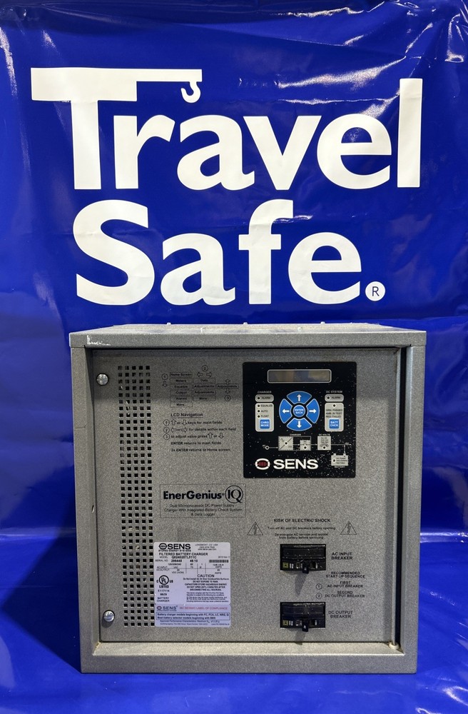 SENS Q024025TL511C Filtered Battery Charger 1 PH Output: 24 VDC 25 Amps 🟦