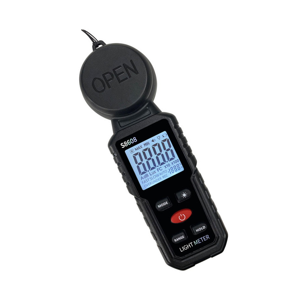 S8608 Portable Lux Meter for Photometric Applications Fast Response Sensor