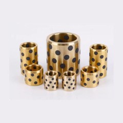 1pcs 18mm ID 22mm-26mm OD Graphite Brass Sleeve Hollow Round Wear-resistant Bush