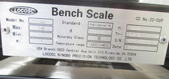 B & B LP7611-18 LOCOSC HD Bench Scale Stainless Steel Top Pan 18in X 24in 500lb