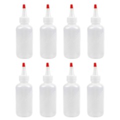 8pcs bottle tops Scale Squeeze Bottle Hair Dye Bottle