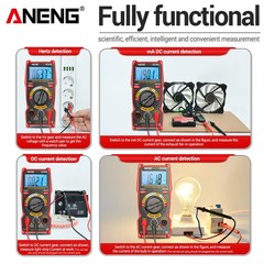 ANENG SZ309 Digital Multimeter 1999 Count AC/DC Voltage Current Resistance