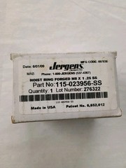 Jergen M8 x 1.25 x 12 400 kg Forge Center-Pull Hoist Ring 115-023956-SS
