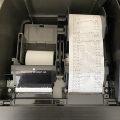 Sharp XE-A407 Cash Register POS System with Drawer, Display, And Key TESTED