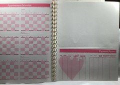 Vintage Duo-Tang Home Helpers Organizer Lot Insurance Tax Medical Filing Binders
