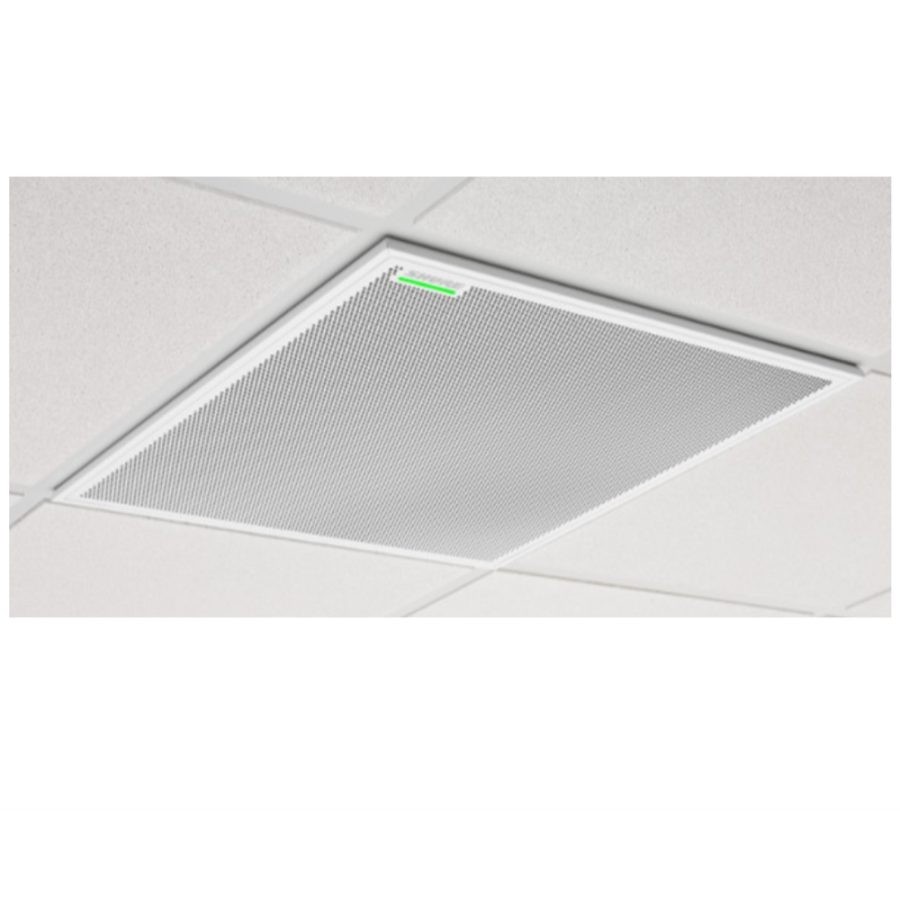 Shure Microflex Wired Ceiling Array Microphone with Dante / MXA910W – VGC