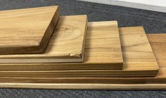 3/4″ x 4.75″ x 84″ 6 Boards Premium Teak Kiln-Dried Deck Board Lumber Costa Rica