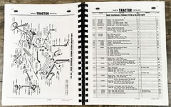 Ford 1881 1871 1841 1821 1811 Tractor 1953-1959 Master Parts Manual Catalog