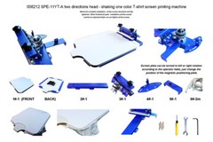 SPE-11YT-A ONE CoLor T-SHIRT DIY Screen Printing Machine Brand New #006212