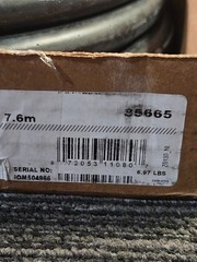 Gates Polarseal Hydraulic Hose 85665 3353-0906, 13/32″ x 25ft, 500 psi Black