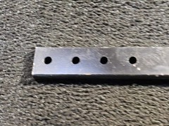 (QTY 3) Box Blade Shank Scarifier Shanks Teeth 4 Holes 19″ Box Scraper Shank