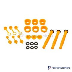 3x Gas Can Replacement Spout Nozzle Vent Kit For Old Style Cap7 Plastic Gas Cans
