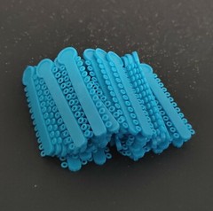 Dental Elastic Ligature Ties 1008pcs/pack Orthodontic Rubber Bands O Rings