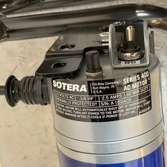 SOTERA SS465BX713 Electric Drum Pump 1/4hp 115V 13gpms