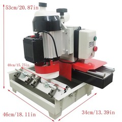 110V Woodworking Straight Knife Sharpener Grinder 15.7in Woodwork Crusher Planer