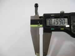 STARRETT # 247 C Micrometer .200″ Ball Tip Attachment Fits .200″ Anvil Spindle