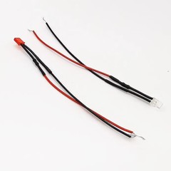 5/10 Pcs 2X5X7MM Rectangle LEDs Bulb Pre-Wired 20cm 2V 3V 6V 9V 12V~220V 5 Color