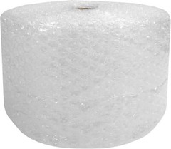 Buffer roll 1/2 perforated 12 bubble rolls large 12 width 75 feet, transparent