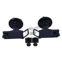5x 5.5 Lug Superior Shipping Container Wheels, Bolt-on Spindle Kit(thick)