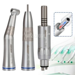 1:1 Dental Low Speed Contra Angle &Air Motor 4 Hole Inner Internal Spray
