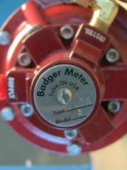 NEW Badger Meter HP-30 30,000 PSI Air-To-Close Valve TLDA Positioner