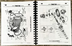Ford 1881 1871 1841 1821 1811 Tractor 1953-1959 Master Parts Manual Catalog