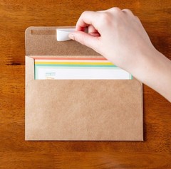 Sweetzer & Orange, Kraft Envelopes Self Seal. 100x Envelope with Box. Mailing…
