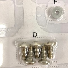 Phillips Drive Pan and Flat Head Screws Bolts, Washers Set, 81 Pcs