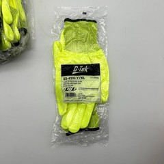 PIP 33-425LY Work Gloves Size XL G-Tek Polyurethane Grip Hi Vis 12 Pairs