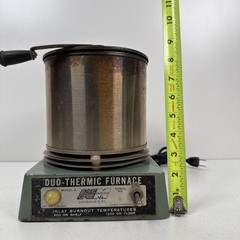 Vintage Whip Mix Duo-Thermic Model A Dental Furnace Burnout Oven