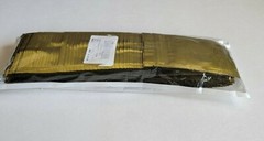 100 Durable Double-Sided Metallic Foil Flat Style Zip Locking Closure Bag 3″x4″